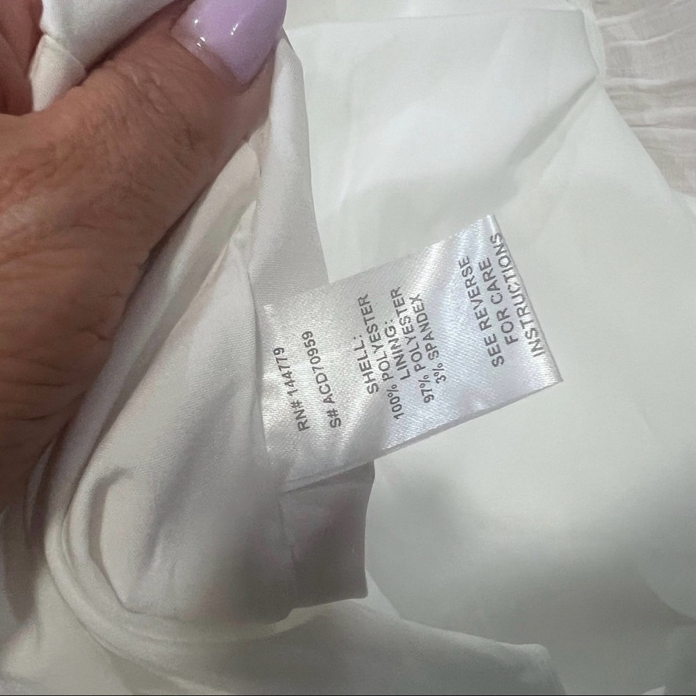 Vici White Flutter Sleeve Maxi Sundress XL - Picture 6 of 7